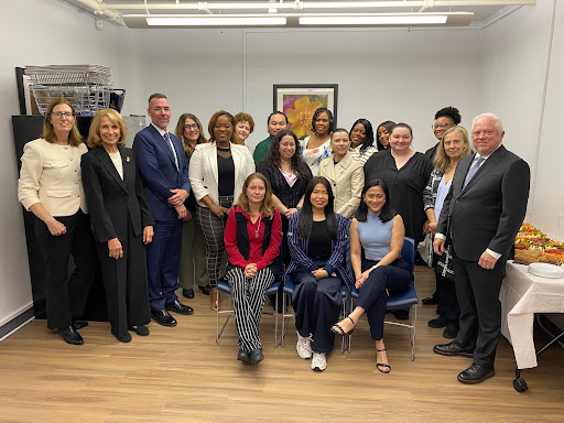 group of people for the nurse residency program