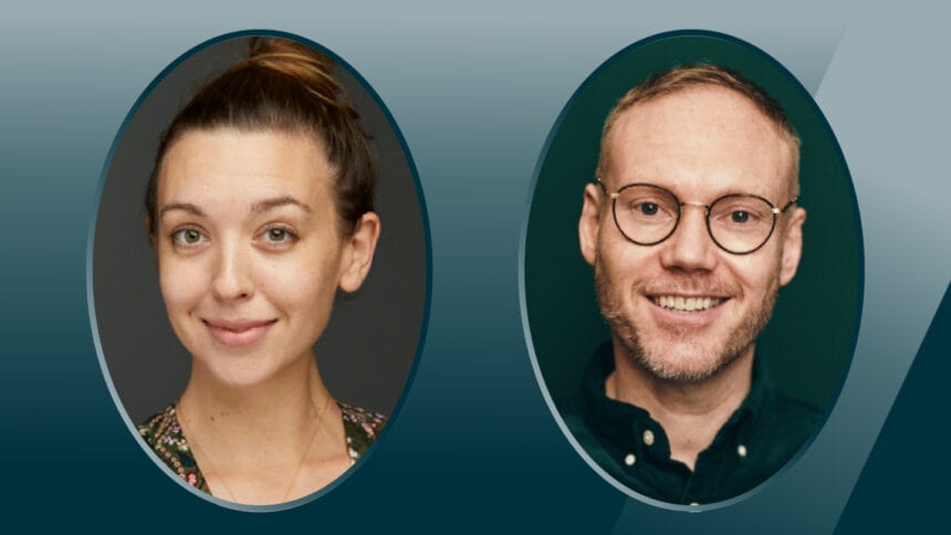 Picture of Prof. Kelseanne Breder and Prof. Tommy Dickinson
